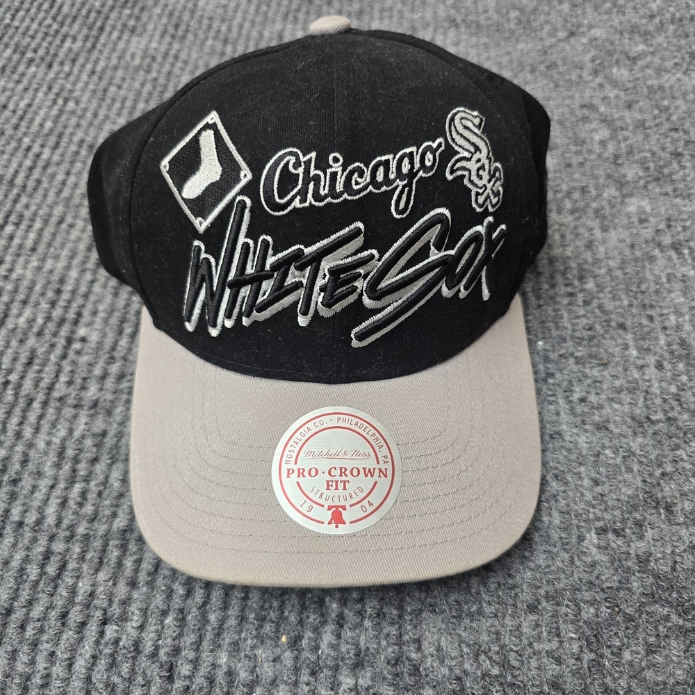 Chicago White Sox Mitchell & Ness Pro Crown Fit Snap Back Hat New‎